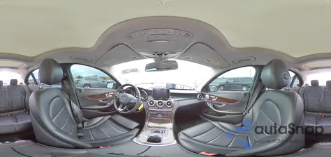 2015 Mercedes-Benz C 300 4Matic from USA, damaged, VIN 55SWF4KB6FU013567